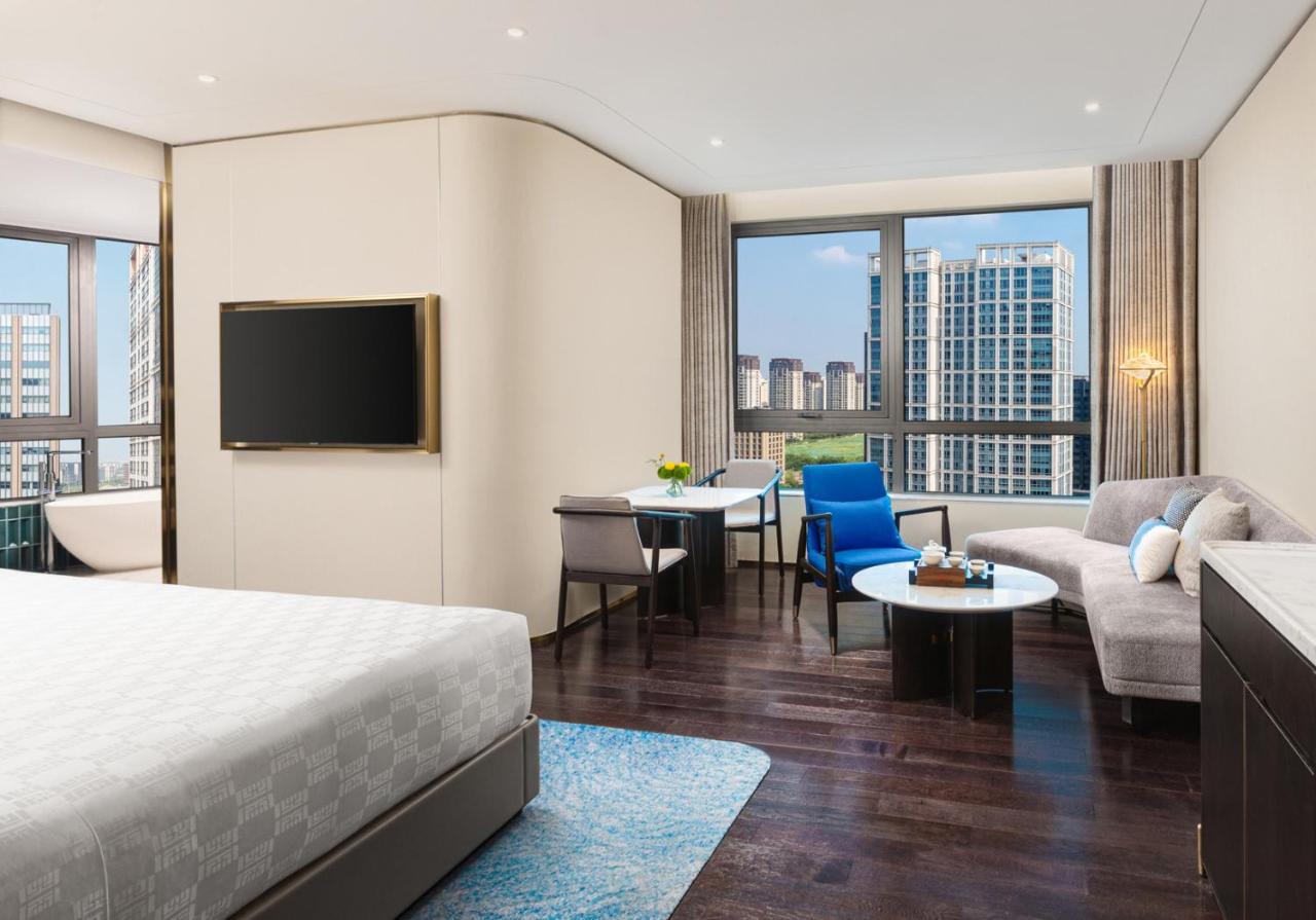Hualuxe Shanghai Changfeng Park Экстерьер фото